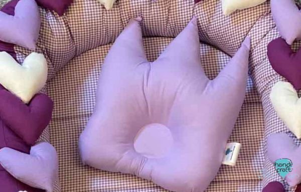 ორთოპედიული ბალიში – იასამნისფერი