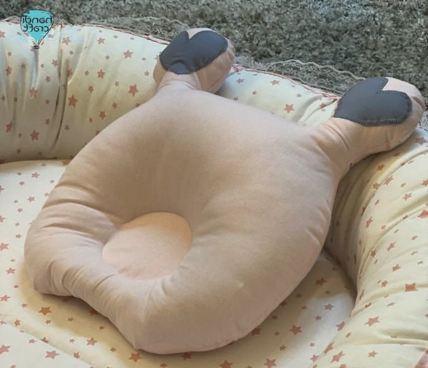 ორთოპედიული ბალიში – გულებიანი ყურებით