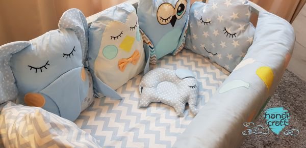 საბავშვო თეთრეული სპილოები