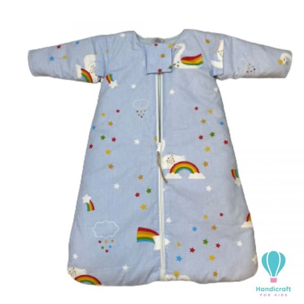 საძილე ტომარა – ცისარტყელის პრინტით 0-6 თვე