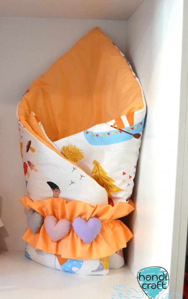 გამოსაყვანი კონვერტი ნარინჯისფერი