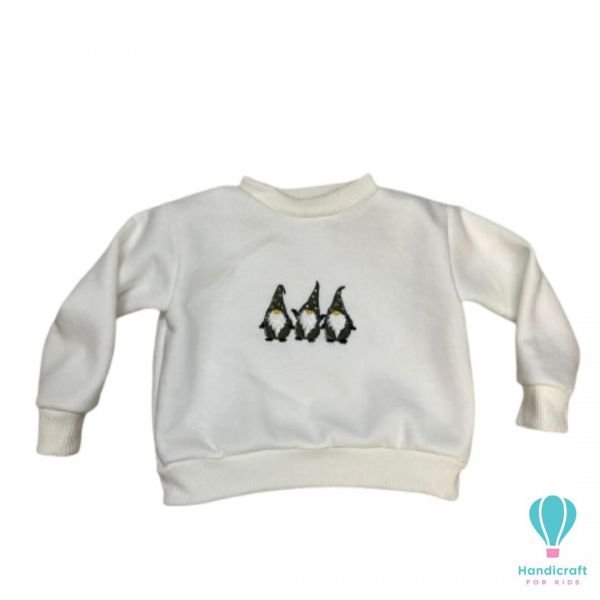 პულავერი თოვლის ბაბუების პრინტით